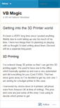 Mobile Screenshot of blog.vbmagic.net